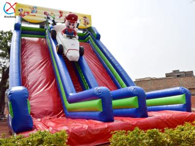 China Commercial Inflatable Mario Theme Inflatable Slide Pvc Inflatable Castle for sale