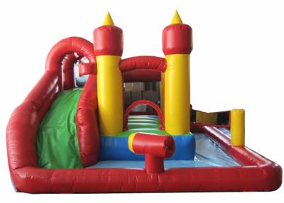 China Cheap inflatable mini combo with pool inflatable simple combo pool game for kids under 6 years for sale