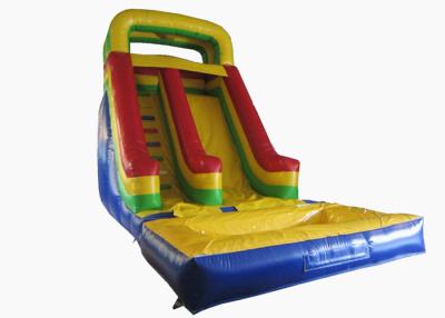 China Customized Large Inflatable Water Slides , Blow Up Pool Slides For Inground Pools for sale