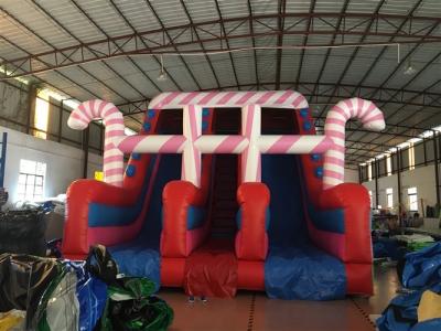 China Outdoor And Indoor Circus Inflatable Dry Slide Silk Screen Printing for sale