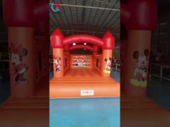 Inflatable Mickey And Minnie Jumping House Inflatable Bouncy Castle