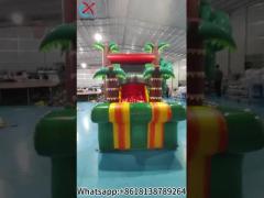 Factory Commercial Inflatable Coconut Trees Nature Themed Jumping Castle