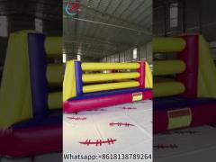 Outdoor Interactive Game Inflatable Wrestling Boxing Ring Sport Game