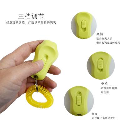 China Viable Manufacturer Wholesale Custom Logo Dog Training Multicolor Clicker for sale