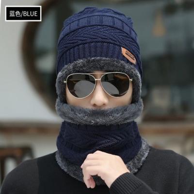 China COMMON Free Shipping! ! ! 2pcs Hat Set Unisex Winter Beanie Hat And Scarf Shear Liner Beanie Scarf Warm for sale