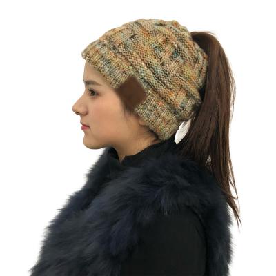 China JOINT Pattern Wholesale Adult Size Plaid Ponytail Custom Acrylic Hair Caps for sale