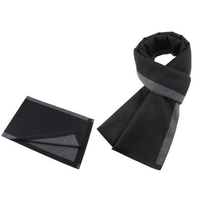 China Custom logo knitted polyester scarf jacquard pattern scarf custom logo knitted polyester scarf jacquard pattern scarf for sale