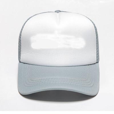 China breathable & OEM White Waterproof 5 Panel Custom Flat Foam Mesh Soft Hat Truckercaps for sale