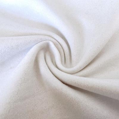 China Factory Direct Sales French Terry Hoodies 95% Cotton Fusible 5%Spandex Knitted Foil Fabric For Hoodie Sweatershirt for sale