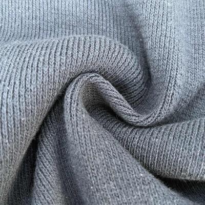 China Wholesale Supplier Free Patterns Fusible Rib Custom 95%cotton 5%spandex Ribbed Jersey Knit Rib Fabric For Apparel for sale