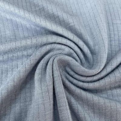 China Good Quality Single Dyed Rayon Garment Fusible Jersey Knitting Viscose Textiles Loose Knit Fabric For Clothes for sale