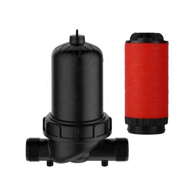 China Plastic Filteration PP T Type Irrigation Water Disc Filter For Agriculture Drip Irrigation System for sale