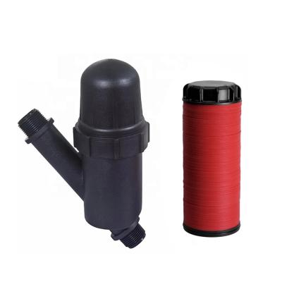 China Filteration Y type 3/4 inch pp material irrigation water disc filter for agriculture drip irrigation system for sale