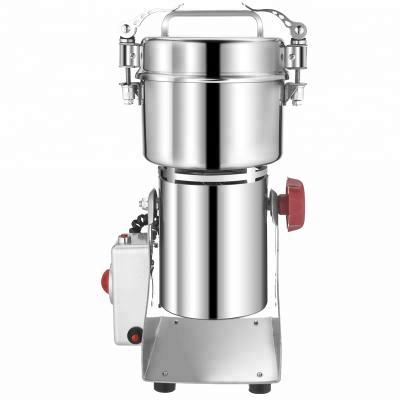 China Electric Food Flour Mill Machine Grinder Cocoa Bean Grinder Spice and Salt Grinder for sale