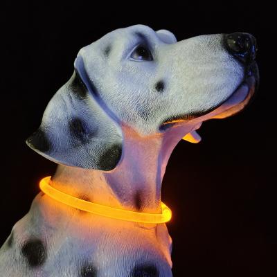 China USB Rechargeable Led Dog Collar Led Light COLLARS Reflective Lights Customized Quick Release Pet Supplies 2021 For Dogs for sale