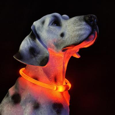 China Viable Collar Led Dog Dog Collar Led Light COLLARS Reflective Lights Customized Quick Release Pet Supplies 2021 For Dogs for sale