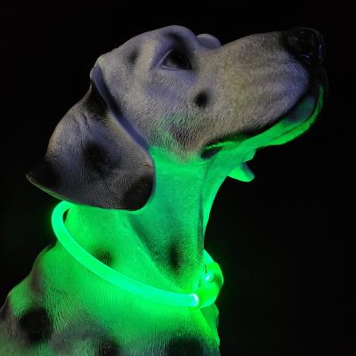 China Viable Collar Led Dog Dog Collar Led Light COLLARS Reflective Lights Customized Quick Release Pet Supplies 2021 For Dogs for sale