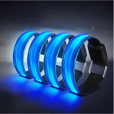 China LED Armband, Safety Armband Lighting Flashing Reflective Led Armband for Night Running, Jogging, Halloween Recycle Gift HC-002 for sale