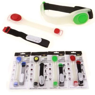 China 2020 Cheap Price Plastic New Night Safety Cycling Luminous Led Armband for sale