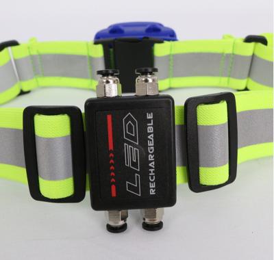 China FLASH LED Reflective Vest Running LED Lighted Safety Vest With Reflective Spotlight Safety Vests for sale