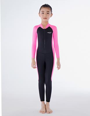 China Antibacterial Neoprene Kids One Piece Body Diving Suits Surf Wetsuit For Water Sports for sale