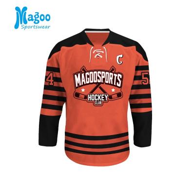 China Shirts & Main newest design 2019 hockey jersey, high quality ice hockey jerseys made in china, reversible ice hockey jerseys for sale