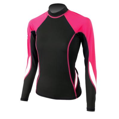 China Custom long sleeve women long sleeve bjj rash guard for sale