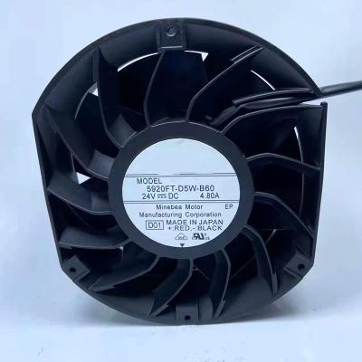 China Building Material Shops Original Cheap Motor Fan 5920FT-D5W-B60 172*150*50MM Blower 24V for sale