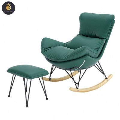 China Adjustable (other) Leisure Lounge Furniture Living Room Lazy Single Rocking Chairs For Adults for sale