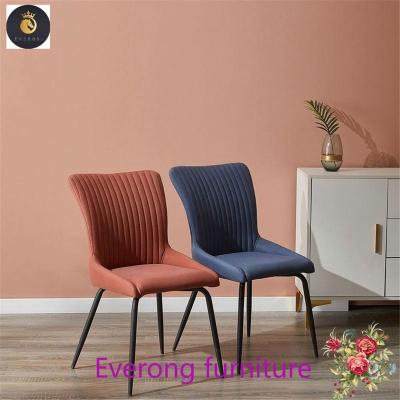 China Modern Plastic furniture waterproof dining table tablecloth chair cover set dining chair metal leg for sale