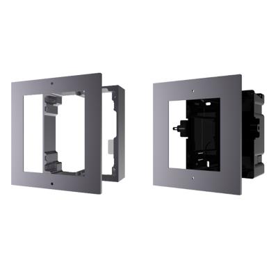 China Original Surface Mount Box 1 Module Accessories Video Intercom HIK DS-KD-ACW1 DS-KD-ACF1 2nd Flow Brackets for sale