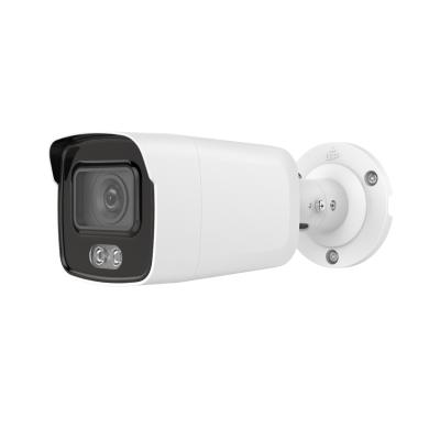 China Human Motion Tracking Original HIK DS-2CD2087G2-LU 8MP 4K POE MIC H.265+ IP67 ColorVu Full Color Built-in Fixed Bullet CCTV Network IP Camera for sale