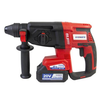 China Industryl Quality Handheld Power Drills Cordless 26mm 20V Rotary Hammer for sale