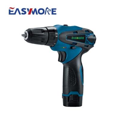 China Zhejiang EASYMORE 10.8V/12V 3/8'' DC 18+1 multifunction electric Cordless Drill à venda