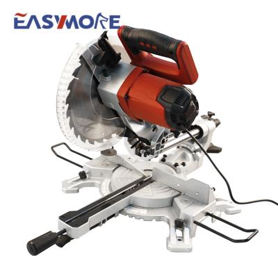 China 1500W 210mm Cutting Saw Machine Single Bevel Compound Sliding Mitre for sale