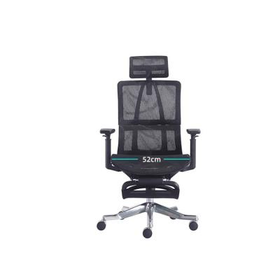 China Modern High Back Executive Chair Ergonomic Mesh Office Rotation Back Chair With Headrest for sale