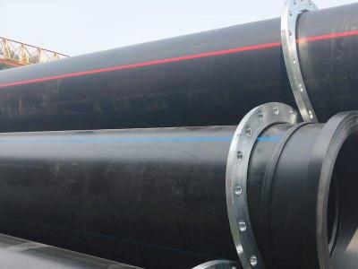 China Chinese Plastic Tubes HS Code 39172100 10" 0.8mpa Pe100 Polyethylene Landfill Dredging Pipeline With HDPE Pipe Dredge for sale