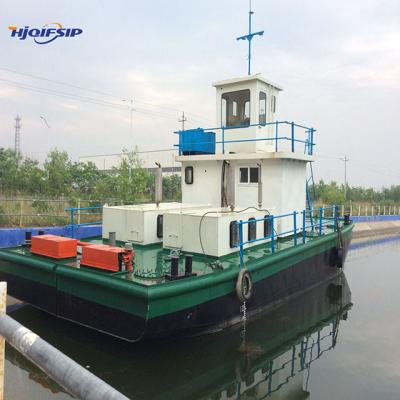 China Multi-fuction utility work boat work boat with thrusters for self propulsion applied for dredger work for sale