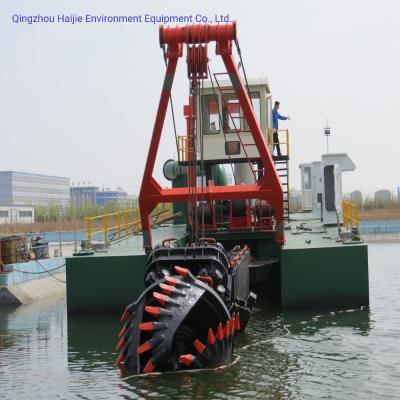 China Sand Transport Barge Cutter Suction Dredger Sand Transport Boat Sand Transport Barge Cutter Suction Dredger with Hydraulic System for sale