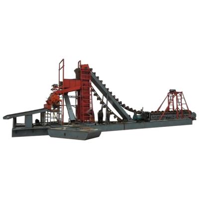 China long life gold mining dredge/mini hydraulic rosary dredger for sale for sale