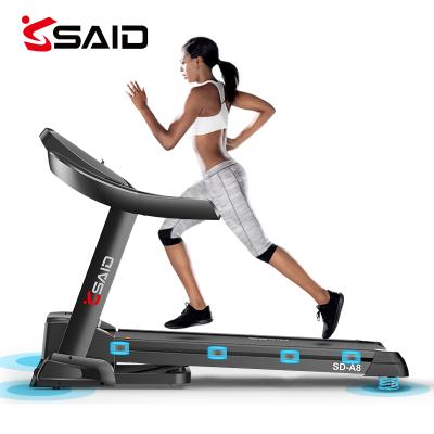 China Maquina Home Running Machine Home Electric Treadmill Folding Running Belt Funcionando Grande for sale