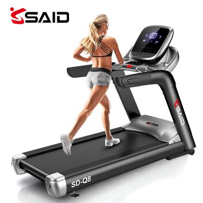 China New Design SD-Q8 AC Power 2.0HP Commercial Semi-Commercial Running Machine Treadmill Hot Selling for sale