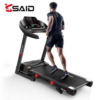 China SAIDO semi-commercial home use treadmill motorized incline machine Ukusonga umshini foldable running wokunyathelisa for sale