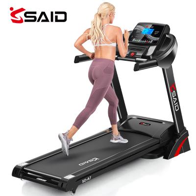 China DC Power 1.0HP Home Indoor Running Foldable Home Hot Selling Treadmill Machine Automatic Incline for sale