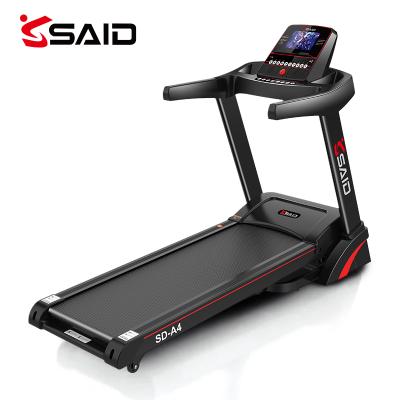 China New Design A4 Home Gym Equipment Folding Electric Motorized Treadmill Home Use Hot Selling Running Machine for sale