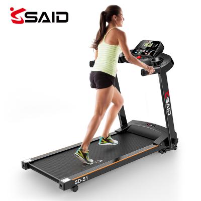 China Electric Home Fitness Equipment Electric Home Gym Folding Treadmill Machine Sale Motorized Treadmill for sale