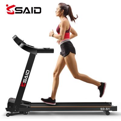 China SAIDO Mini Foldable Running Machine Home Treadmill Incline Multifunctional Optional Cheap Hot Sale for sale