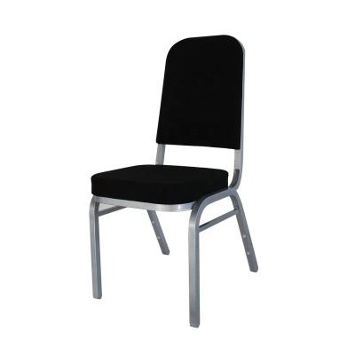 China Restaurant Modern Aluminum Stacking Chairs For Hotel for sale