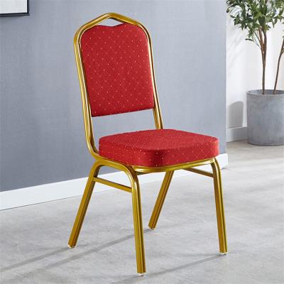 China Cheap modern commercial aluminum luxury modern banquet chair furniture modern design stackable wedding for sale