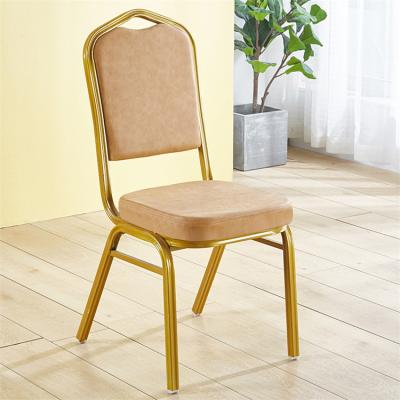 China Free Trial Modern Commercial Furniture Banquet Wedding Party Chair Hotel Banquet Stackable Chair With Metal Legs for sale